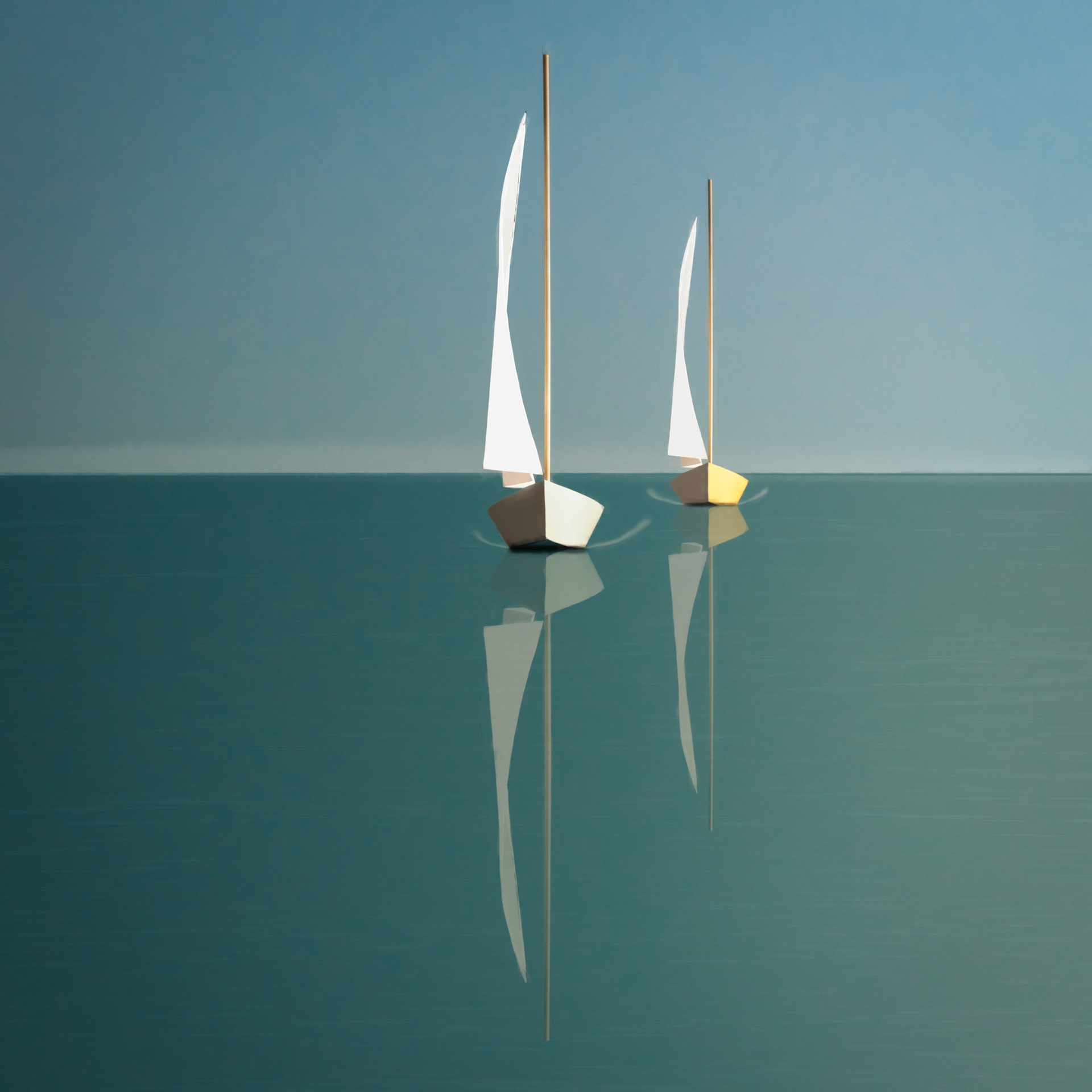Two Abeam, sailboat, mark hogan, photography