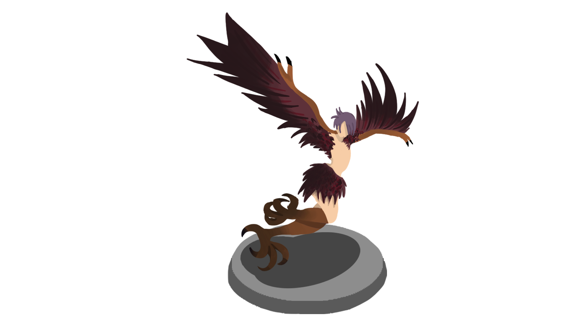Harpy the fly unit for the forest univers