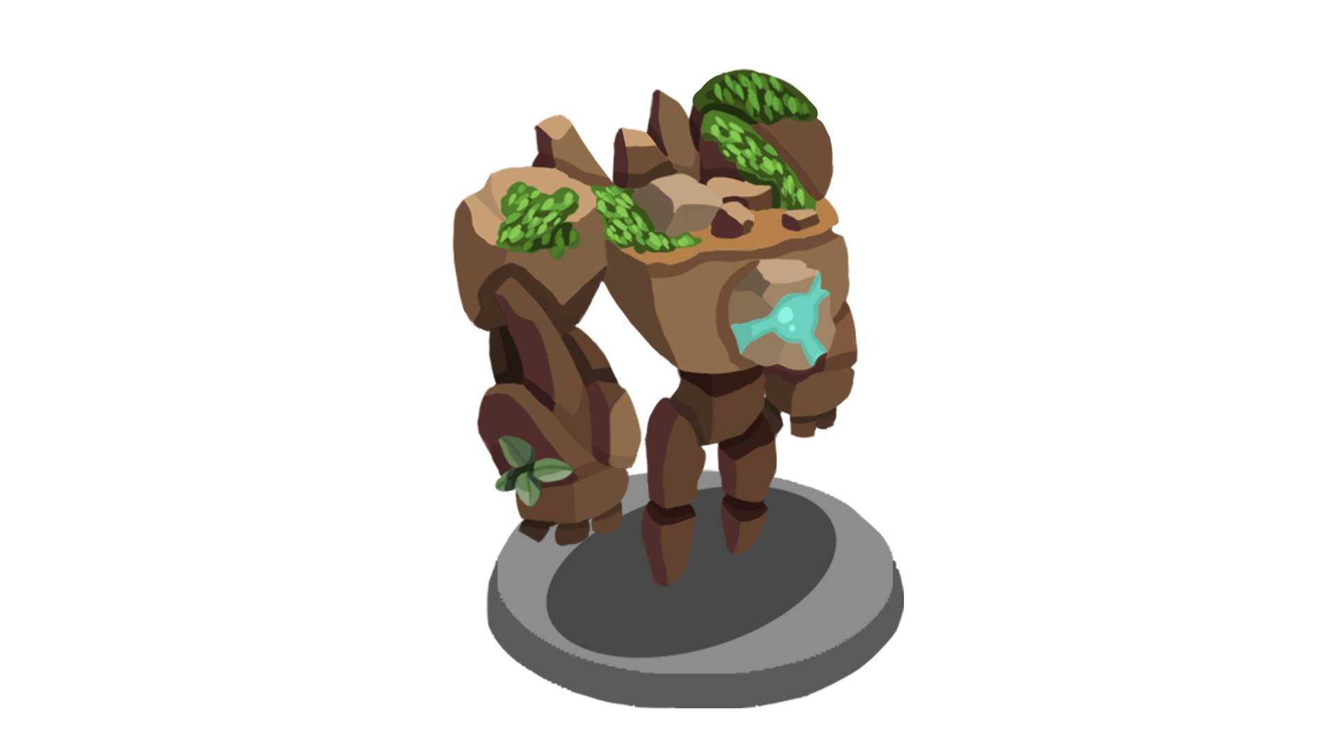 Golem the tank unit for the forest univers