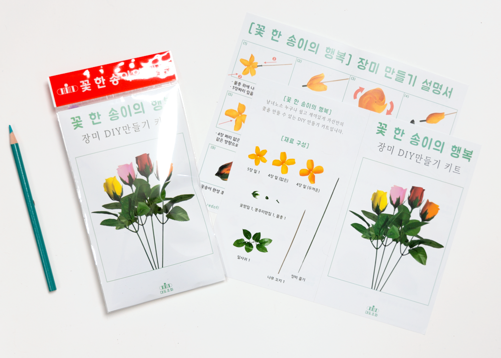 구성: 재료, 설명서