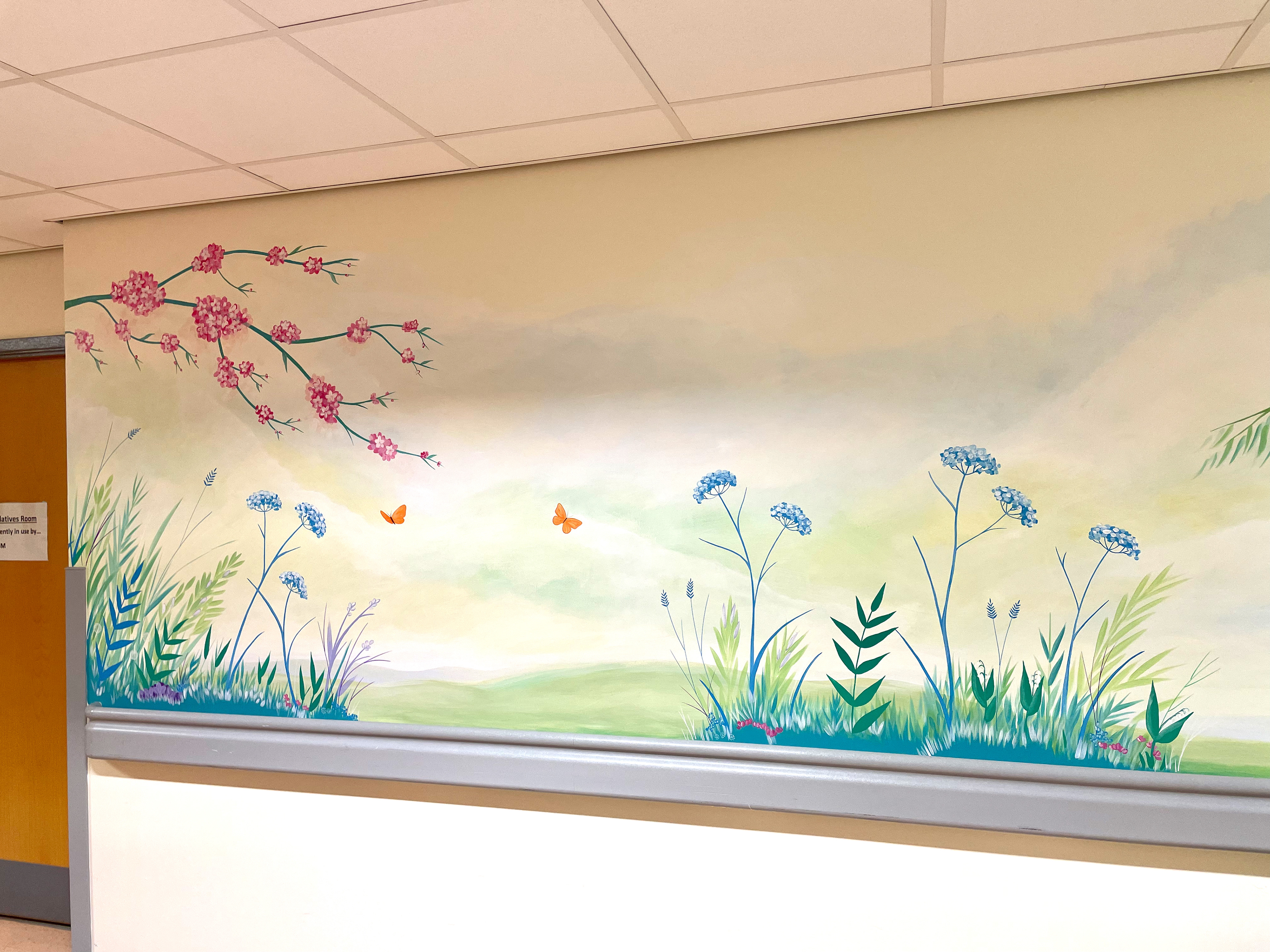 Oncology Department Mural at DRH