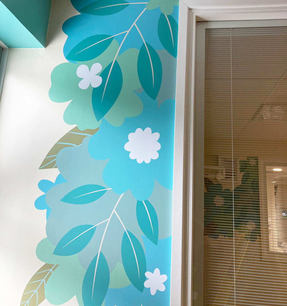 Detail from SCBU at Queens Hospital, Burton