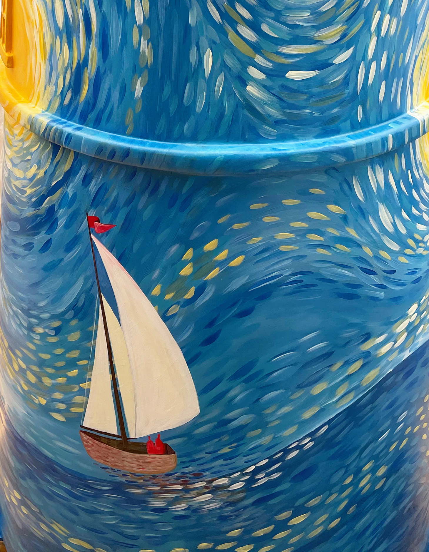 Lighthouse sculpture for Southamption