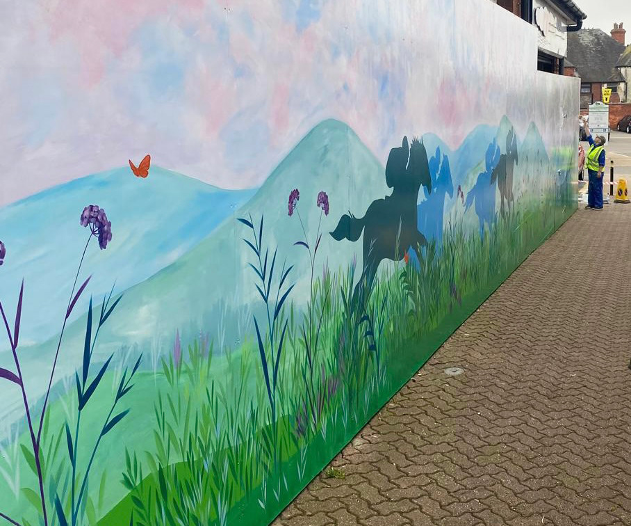 Uttoxeter Mural Celebrating Heritage