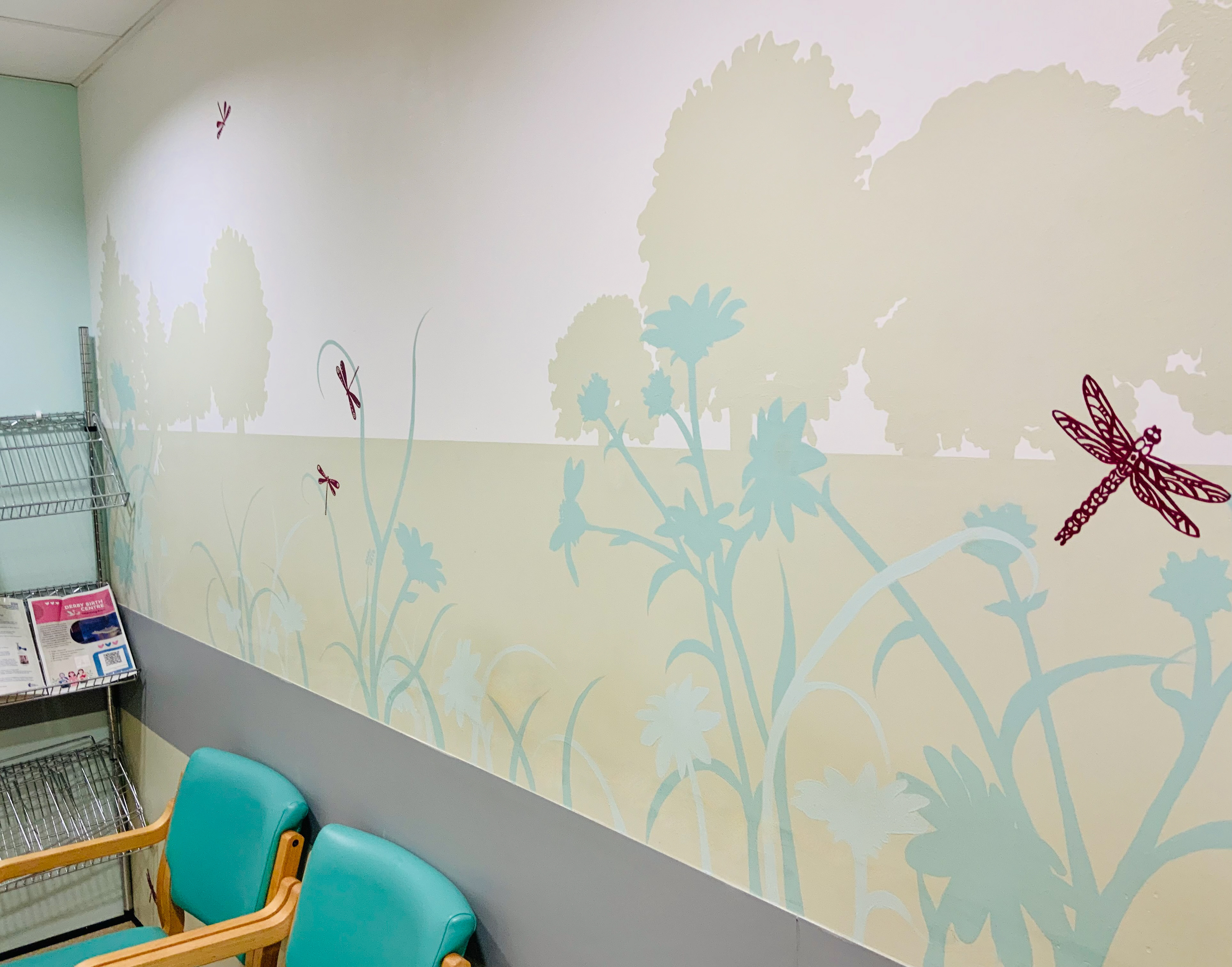 Labour Ward Waiting Room  Derby Royal Hospital 