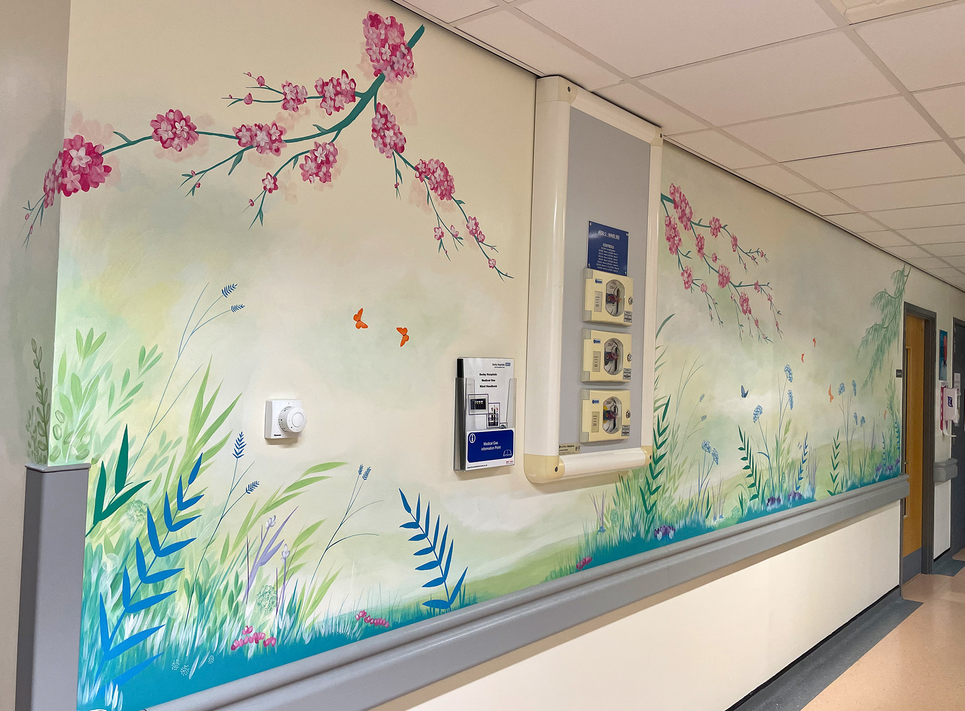 Oncology Department Mural at DRH