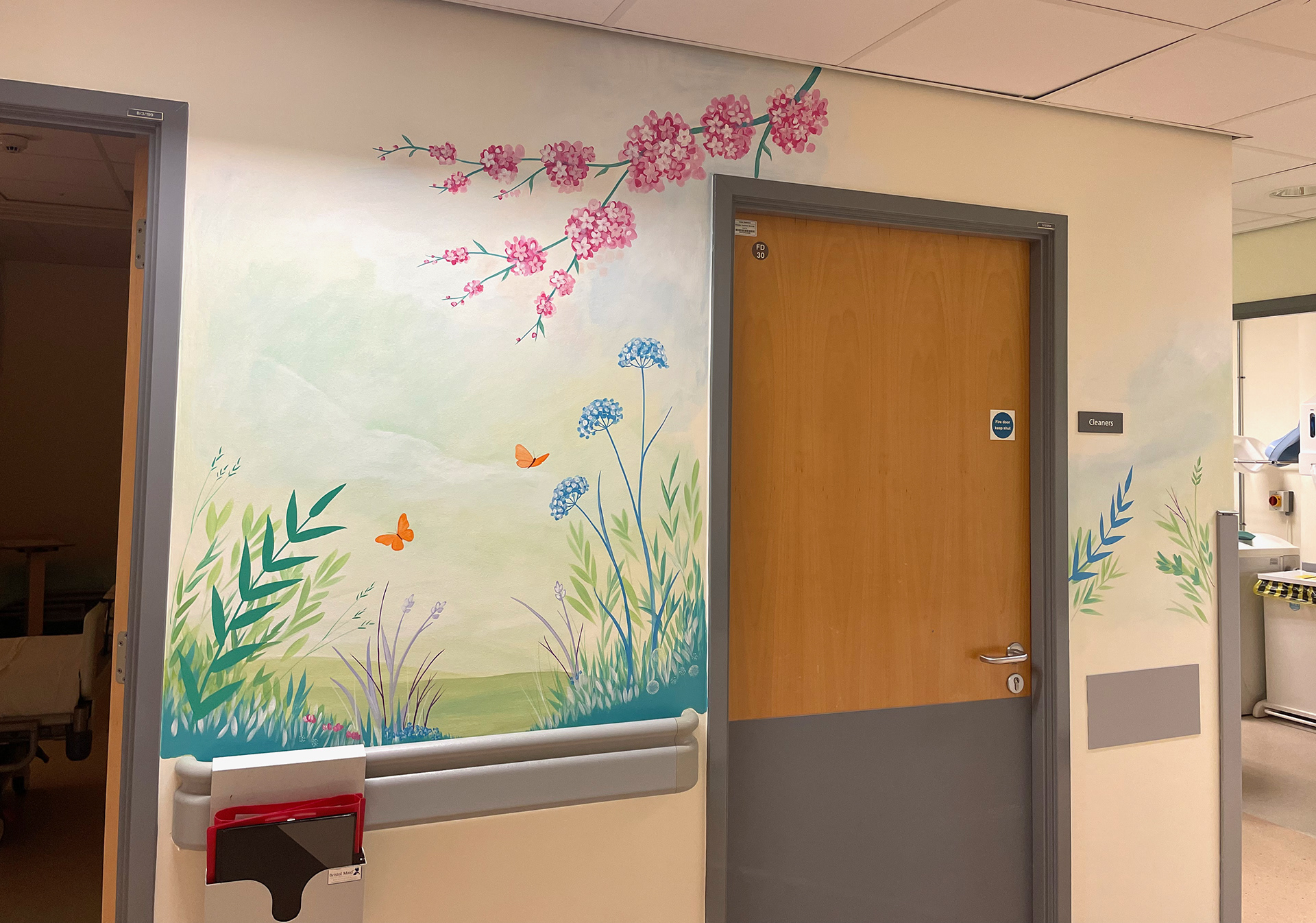 Oncology Department Mural at DRH