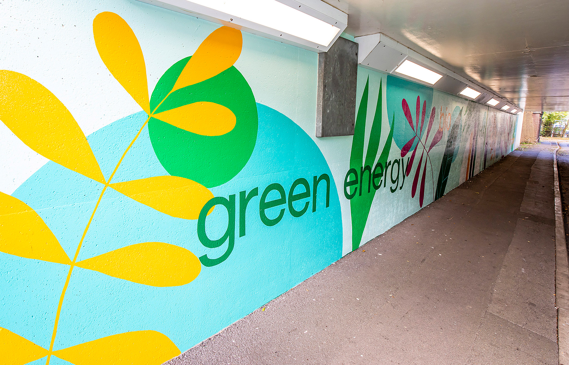 Mural for Bracknell Improvement District