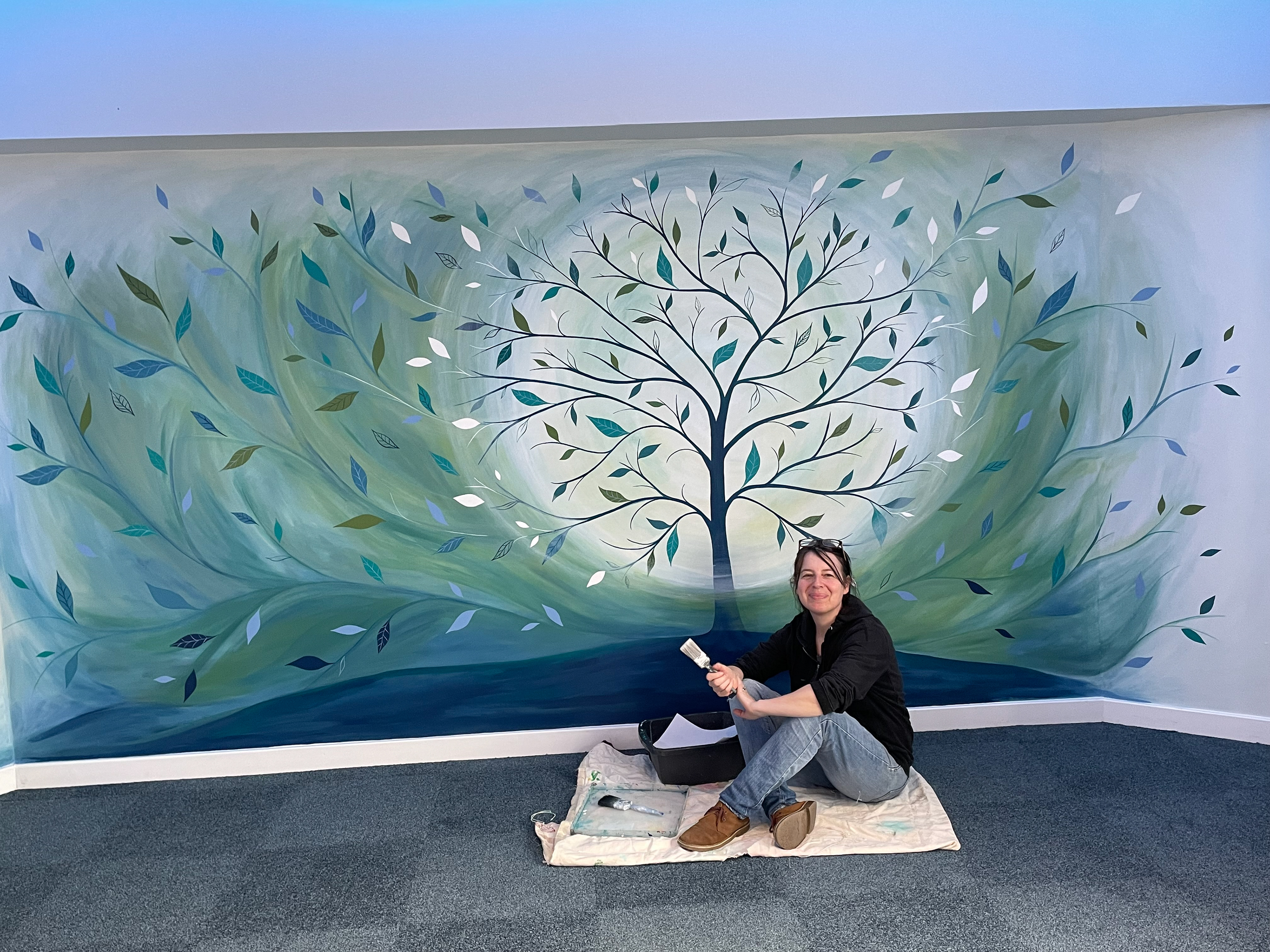 Queens Hospital Multi Faith Room Mural 