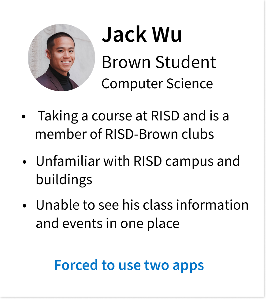 User Personas: Brown Student