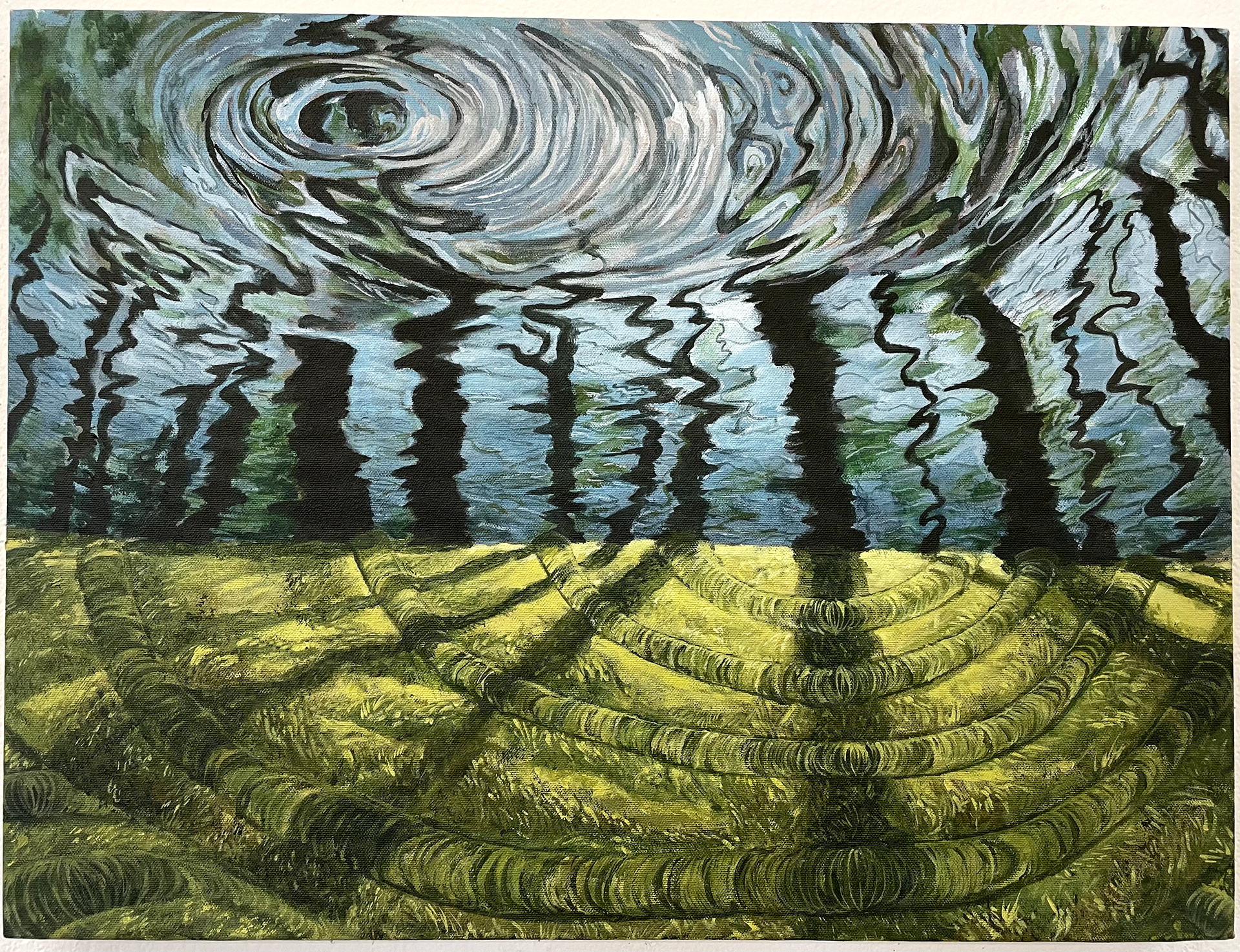 Wood between Worlds - Acrylic Paint