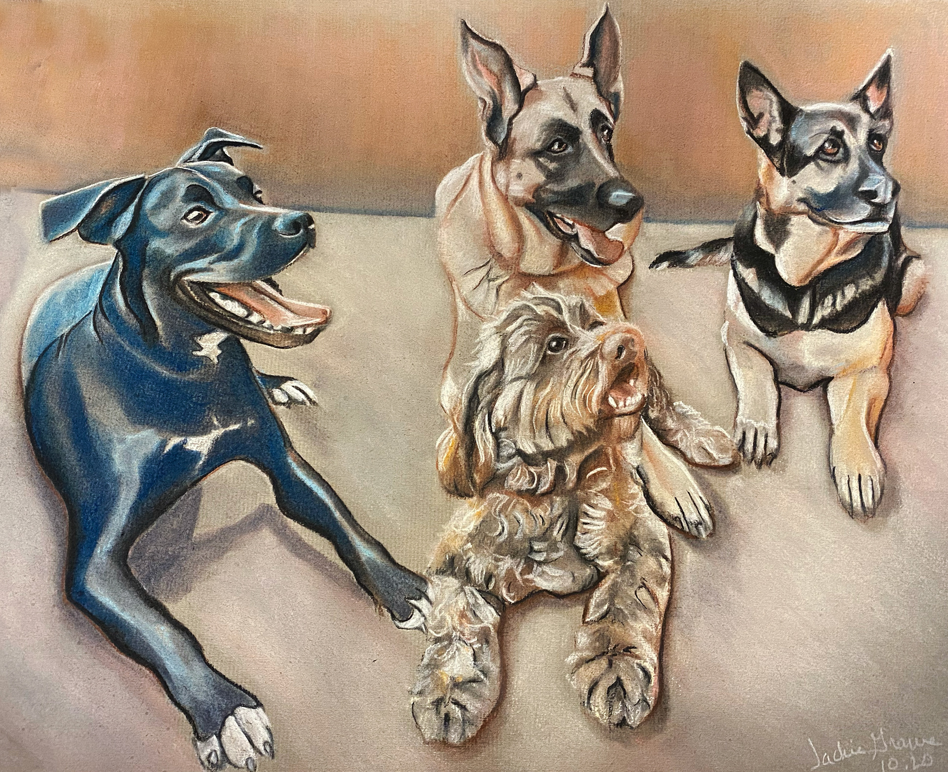 Pastel Commission
