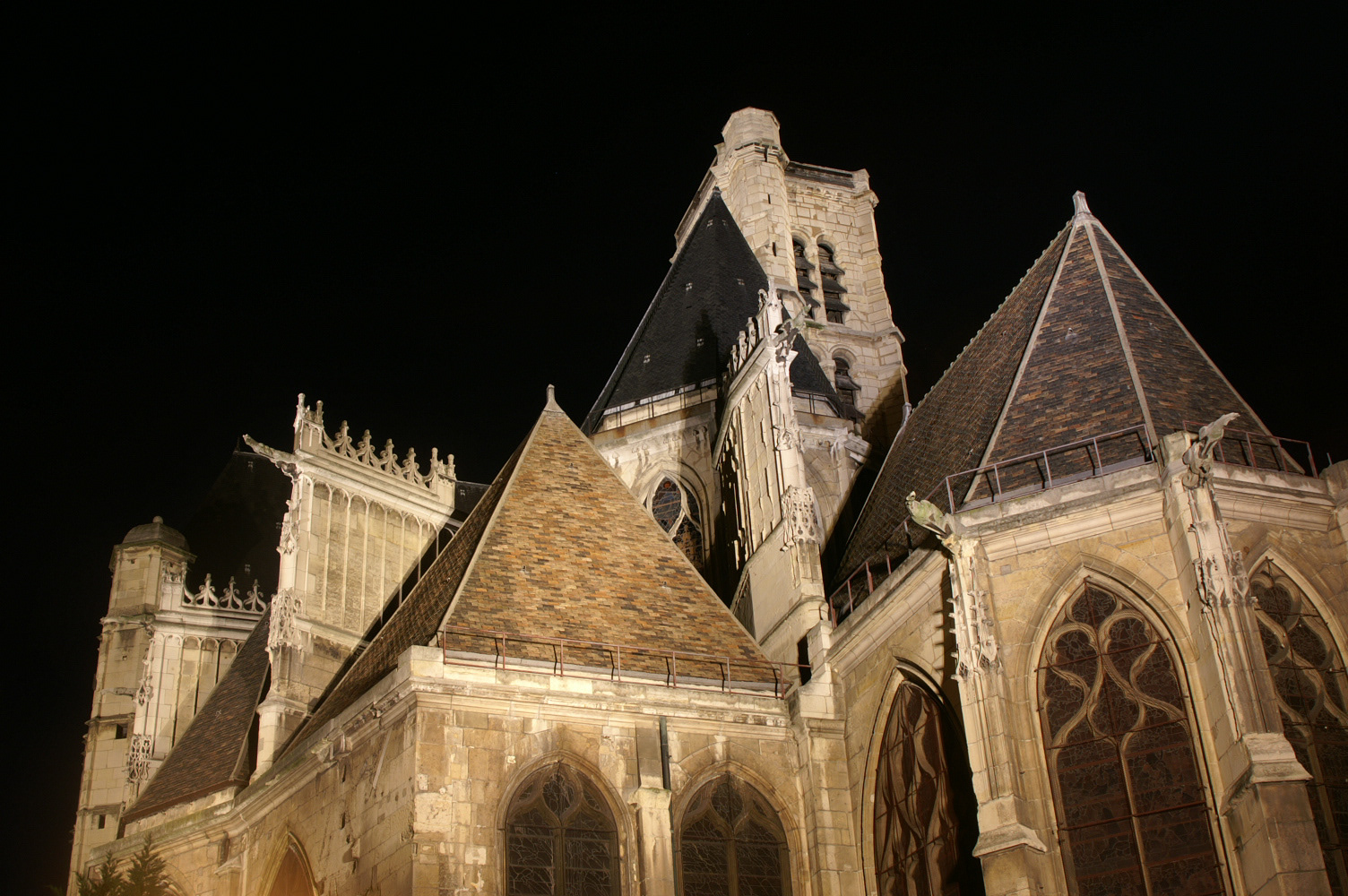 Church at Night (help with name appreciated), Paris