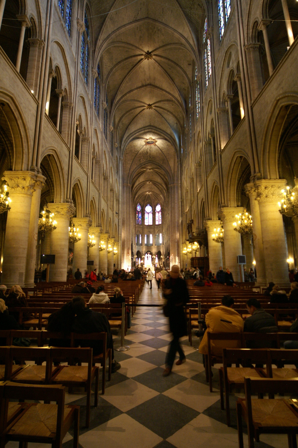 Cathedral Interior, Notre-Dame