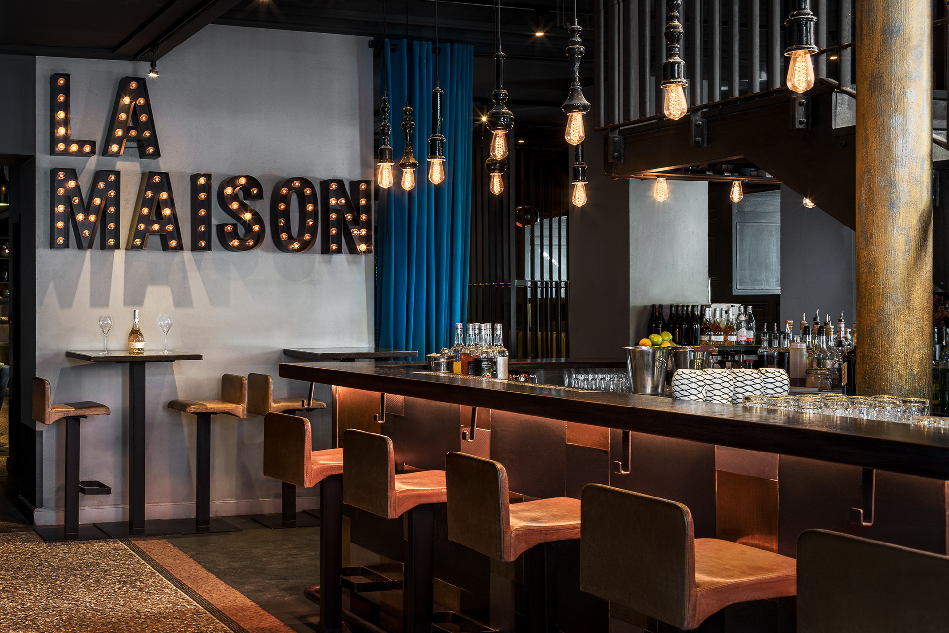 Photographie de restaurant - La Maison à Lyon