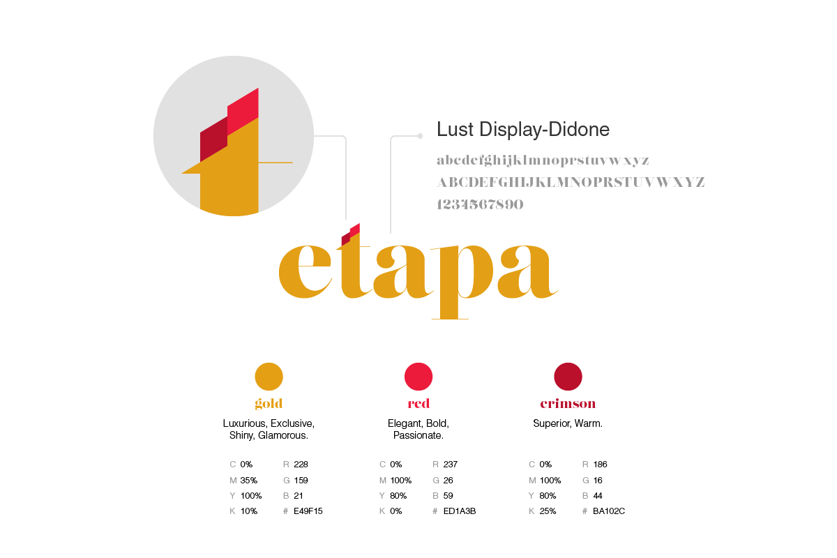 Etapa Font and Colors