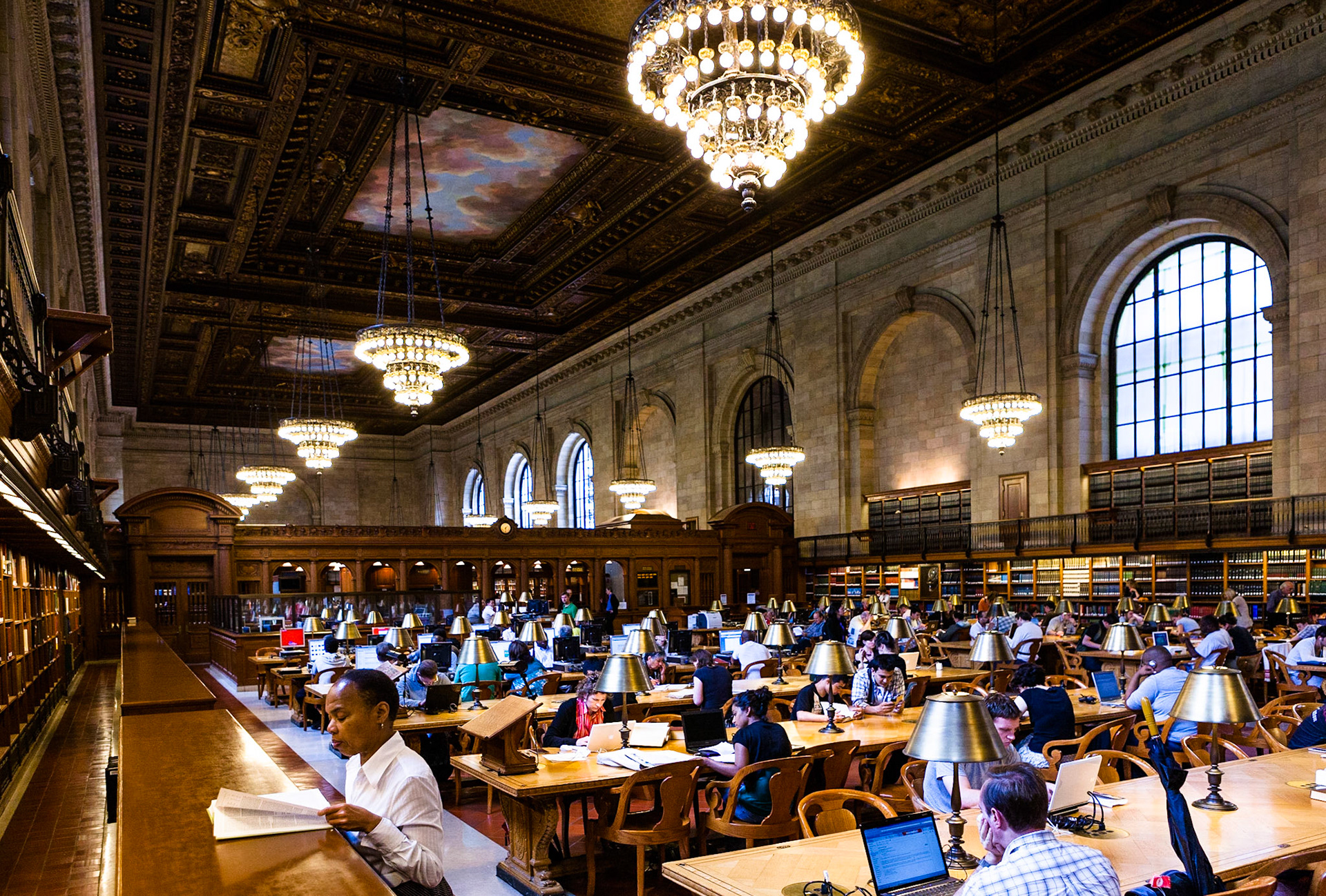 Hauptlesesaal der New York Public Library