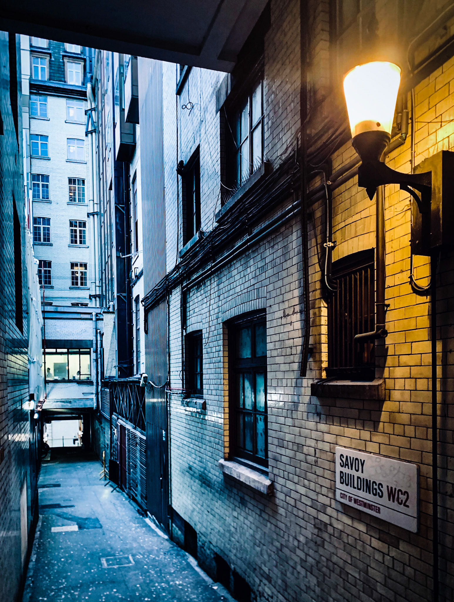 Schmaler Durchgang, Covent Garden, London, Vereinigtes Königreich