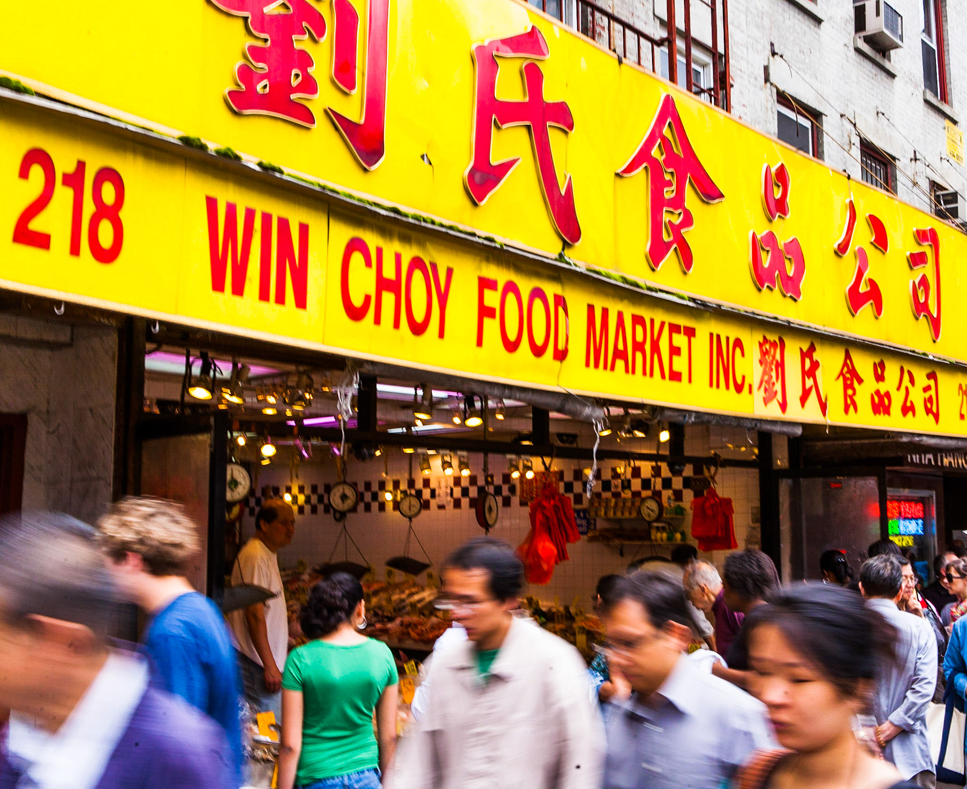 Chinatown in New York City