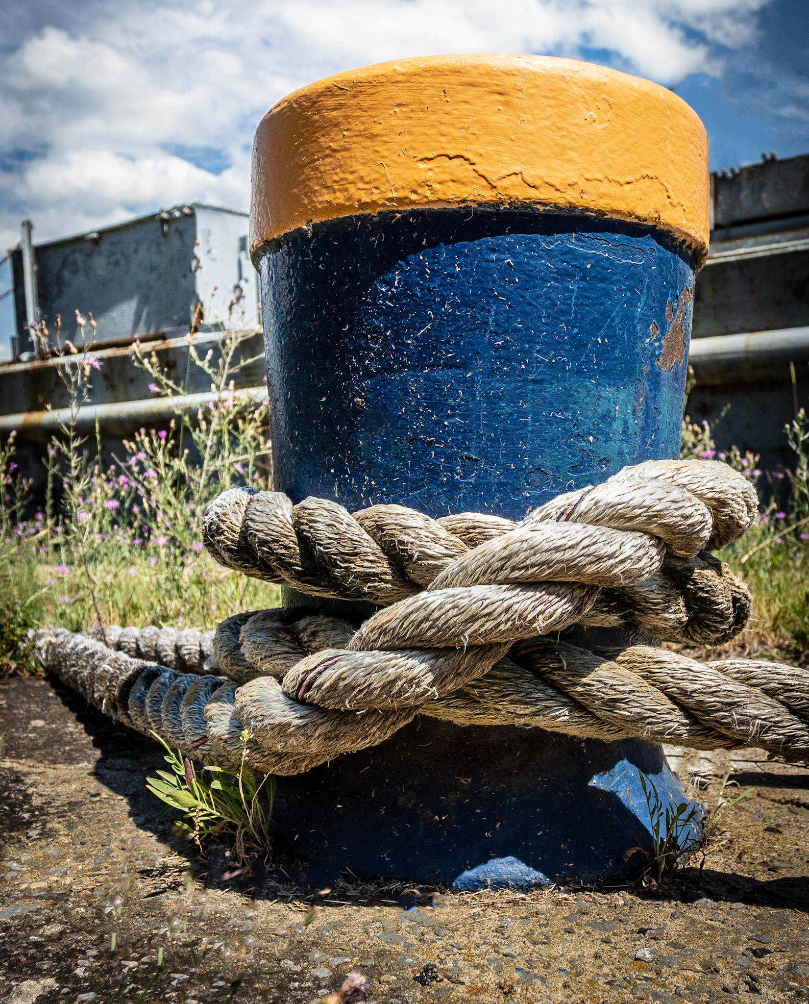 All tied up