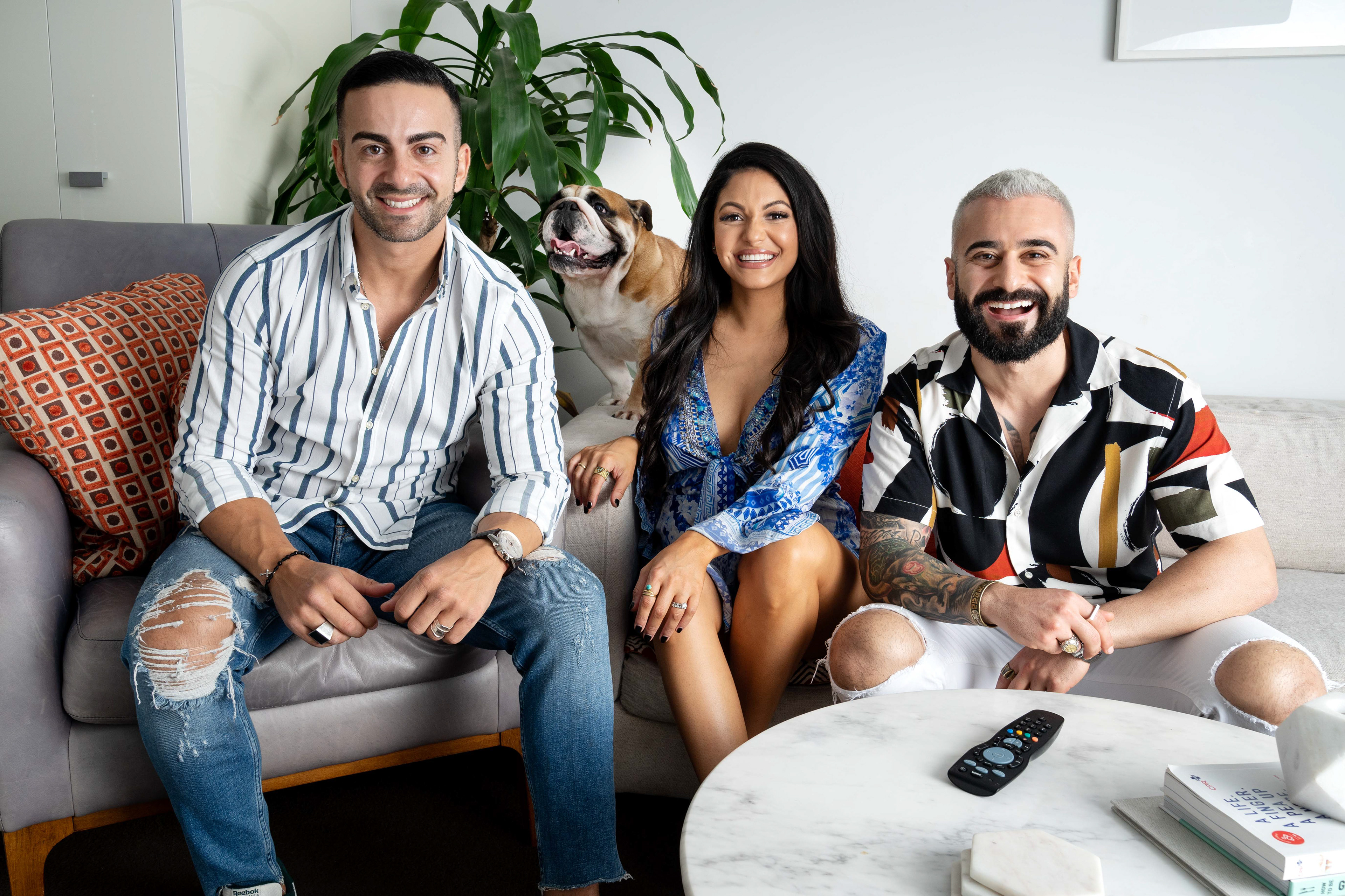 MATTY, SARAH MARIE & JAD - FOXTEL GOGGLEBOX