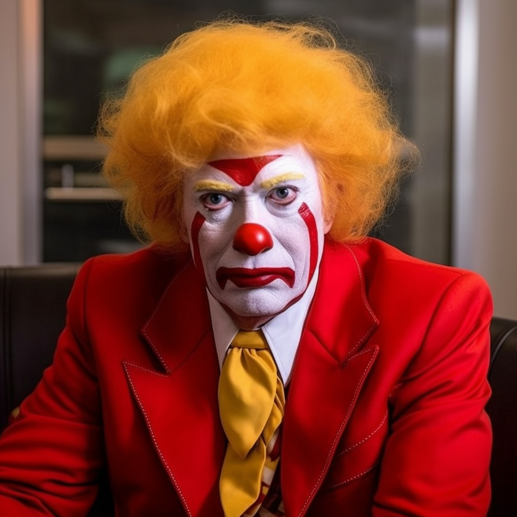 Trump Ronald Mcdonald
