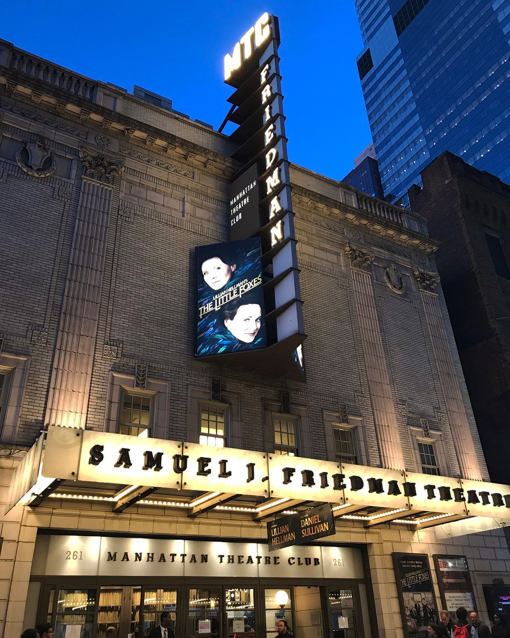 Little Foxes Marquee production and design (Serino Coyne)