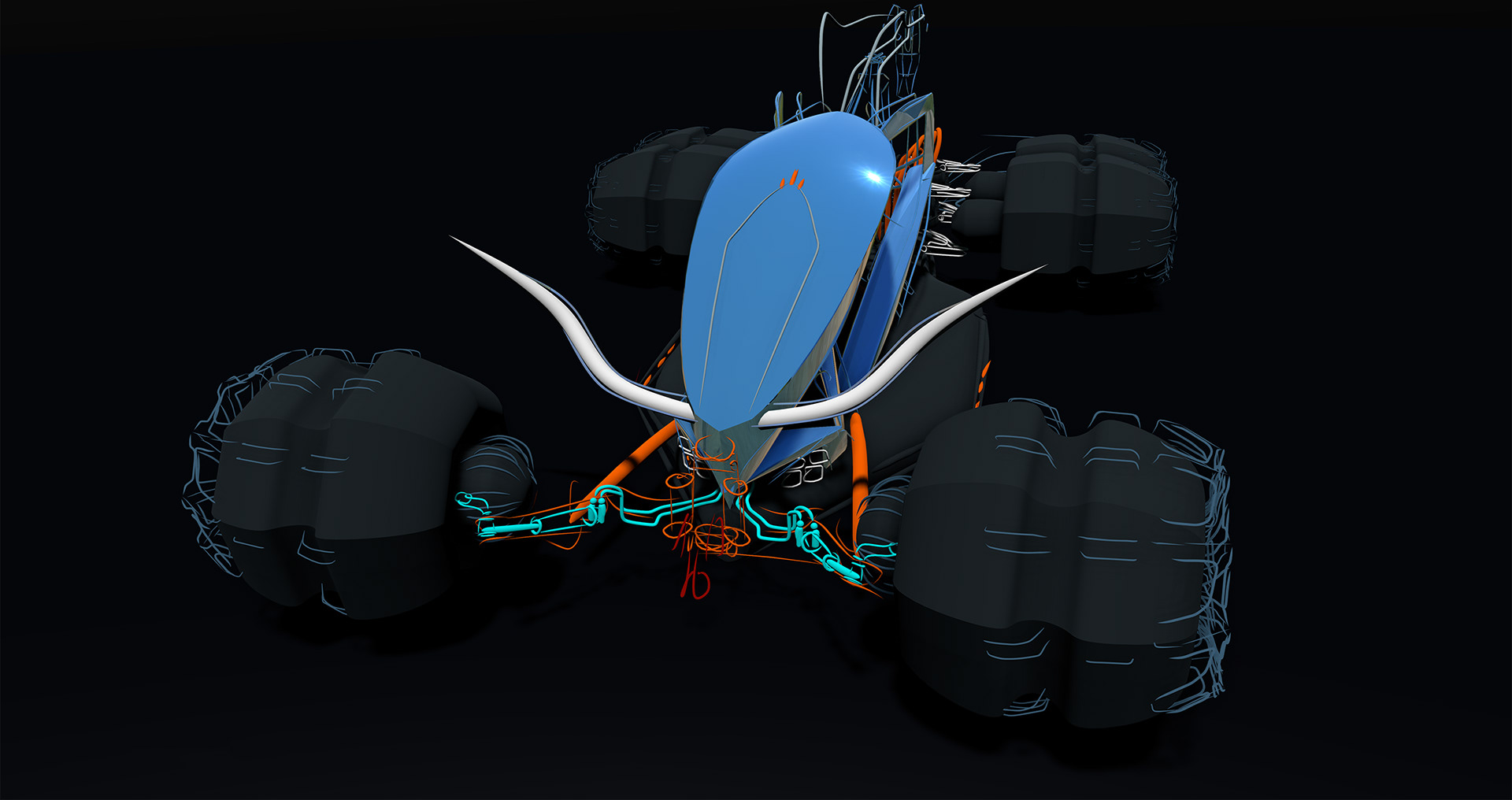 Tow Bull: GS volume sketch.
