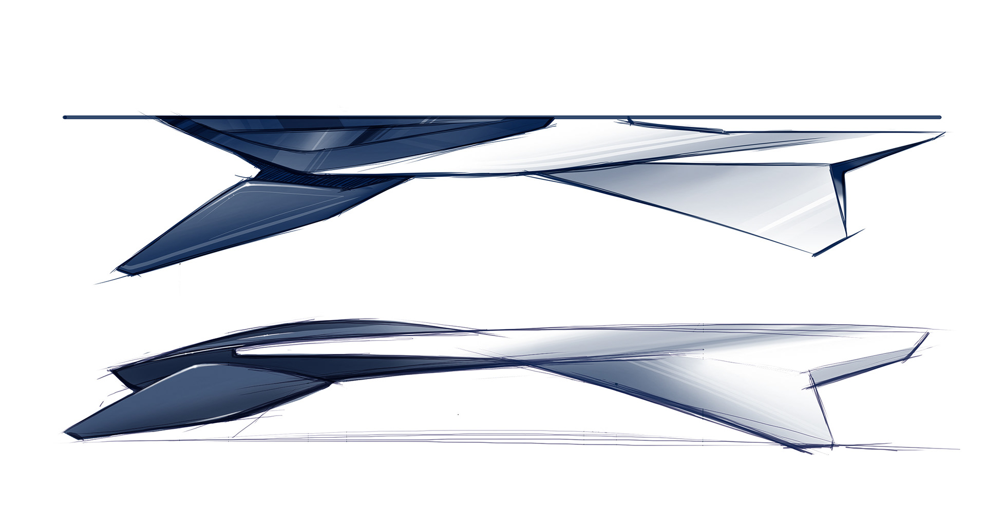Photoshop Sketch of Speed Form.