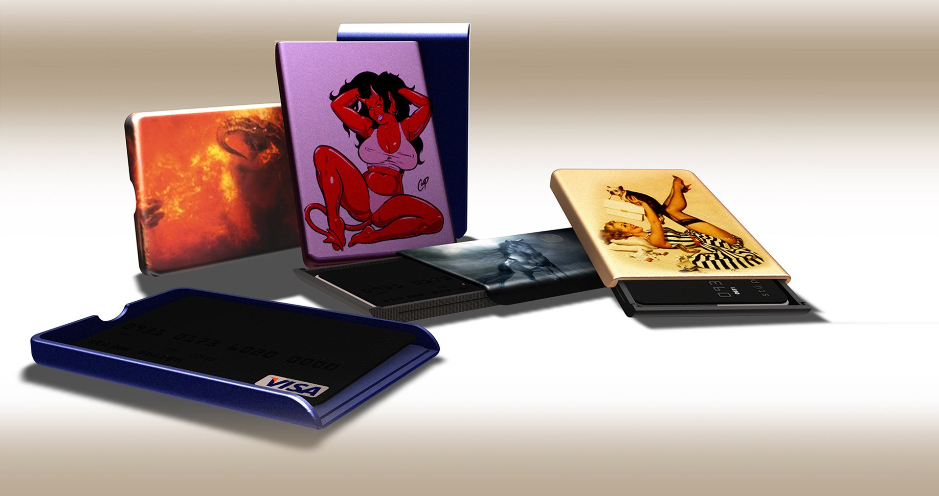 Final Product with applied image wraps.