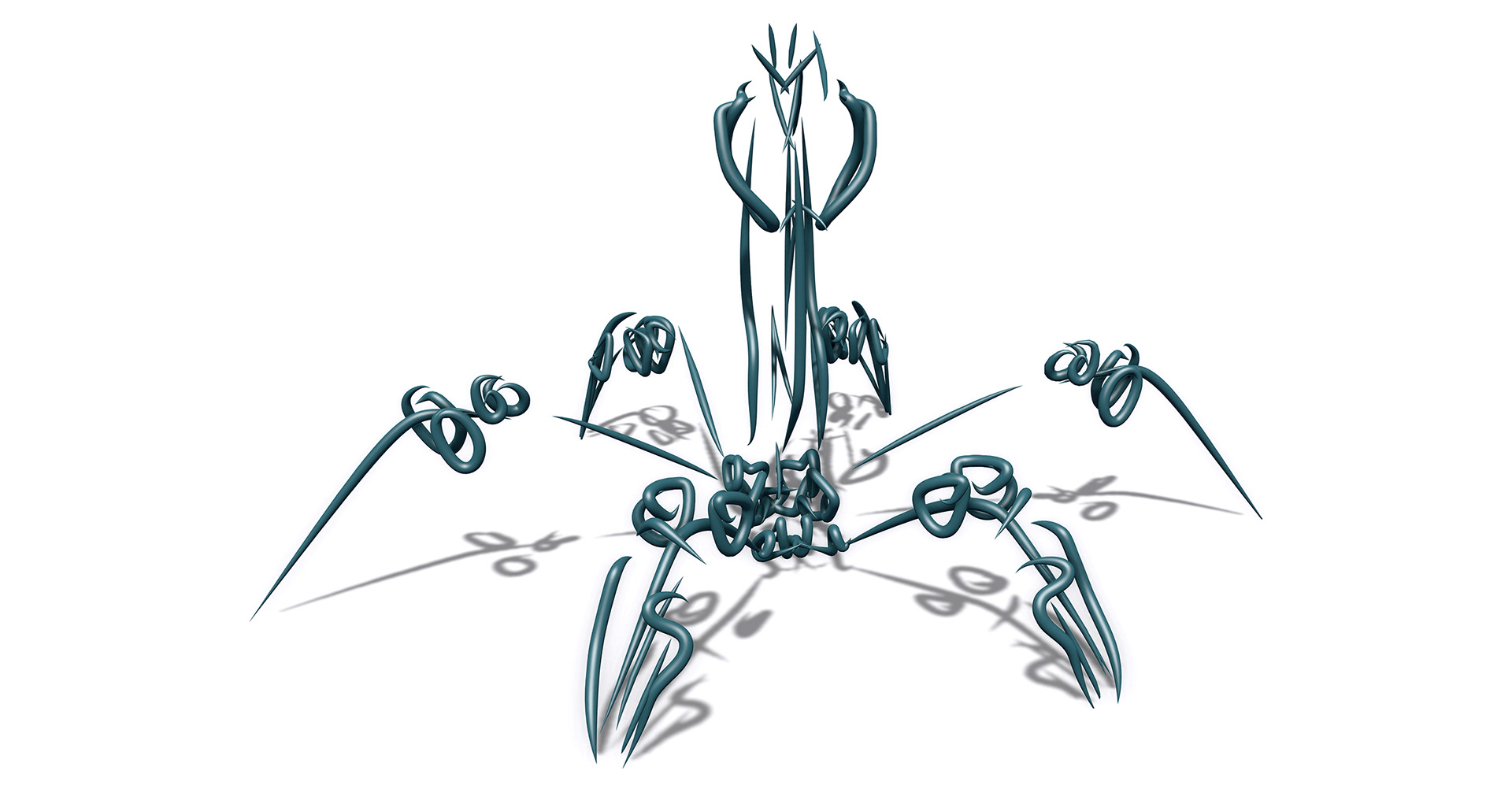 Crab Bot: GS 3d gesture sketch.