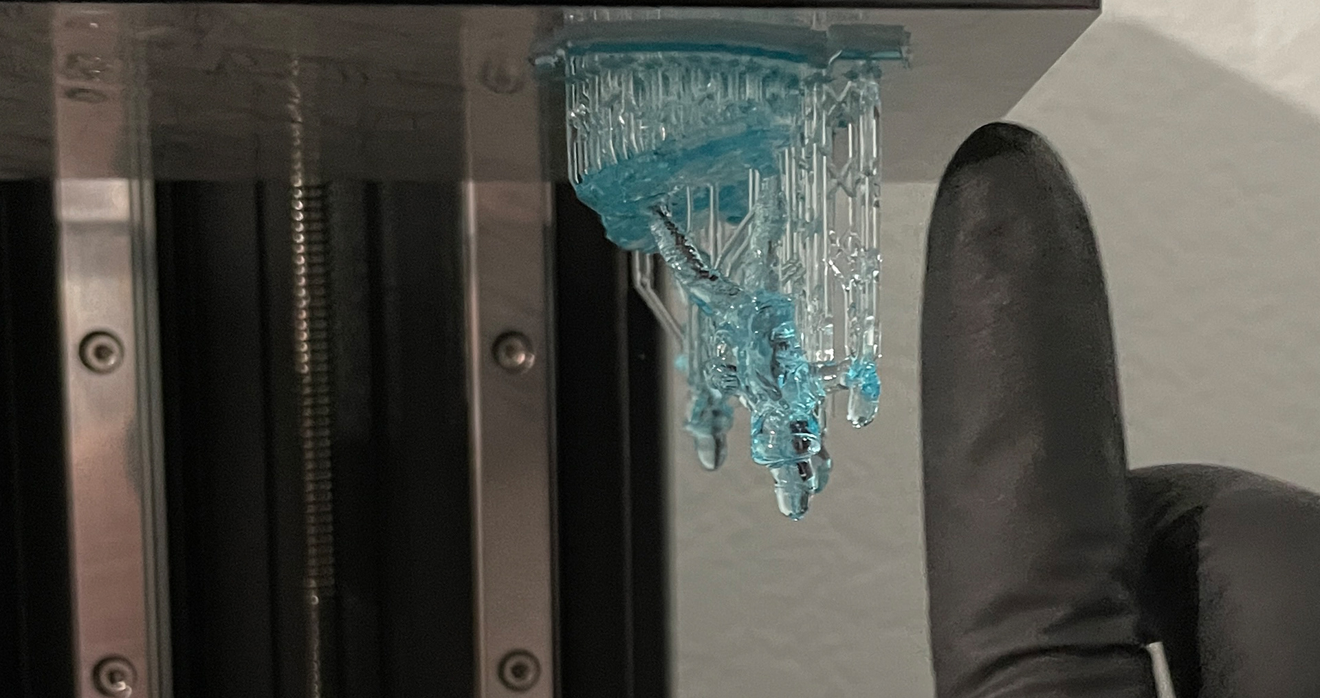 Client provided mini model, printed with ABS like resin