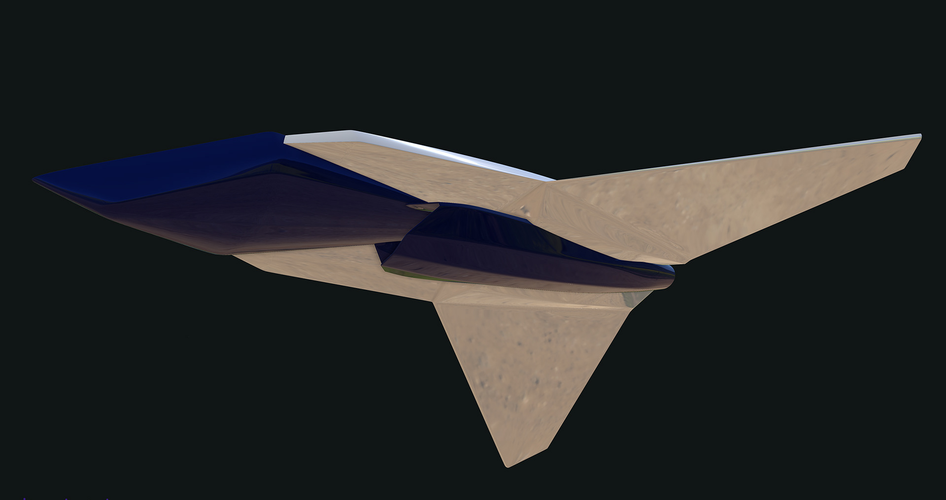 GS SUB D model with out landing gear.