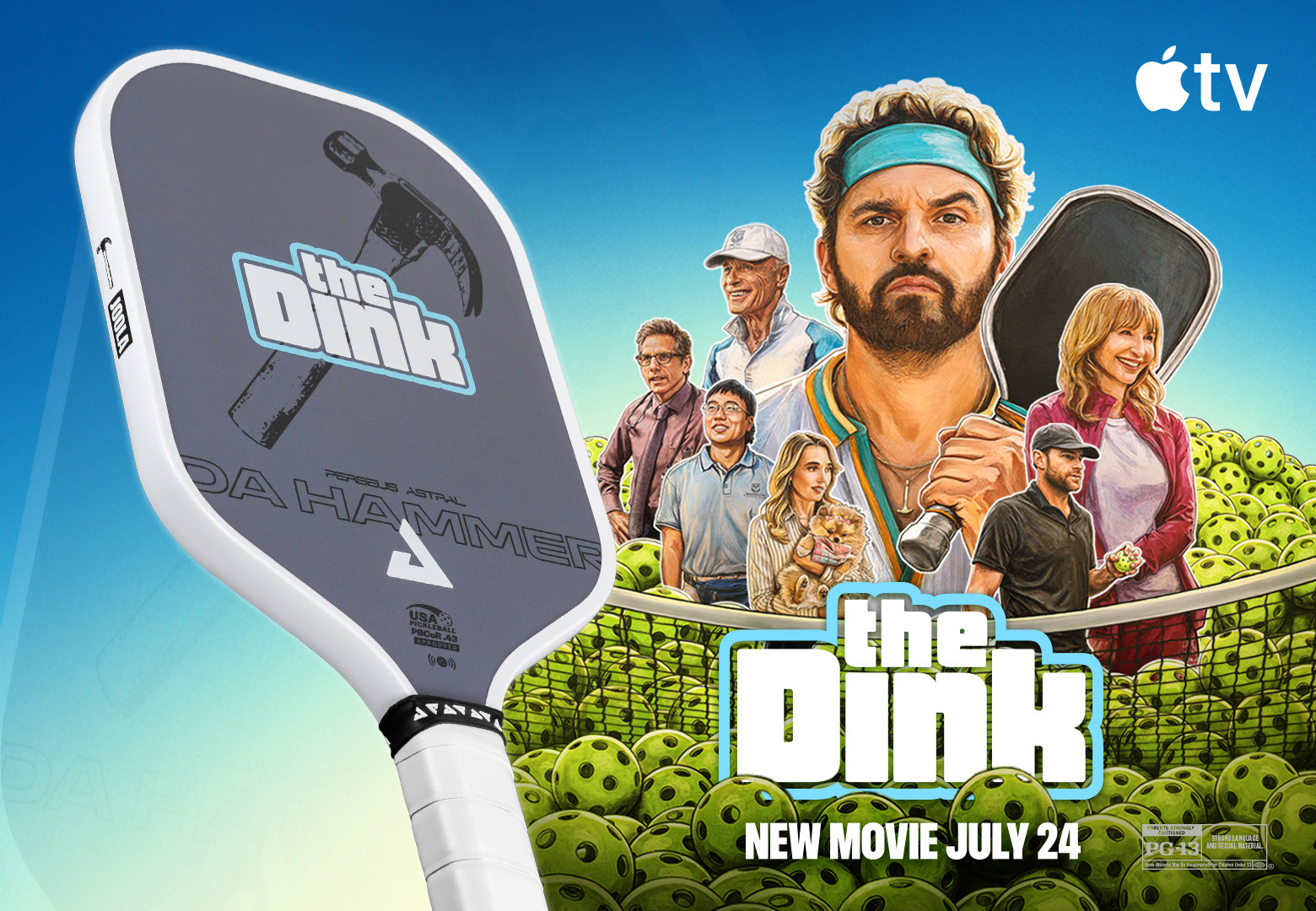 2026 The Dink paddle Apple TV