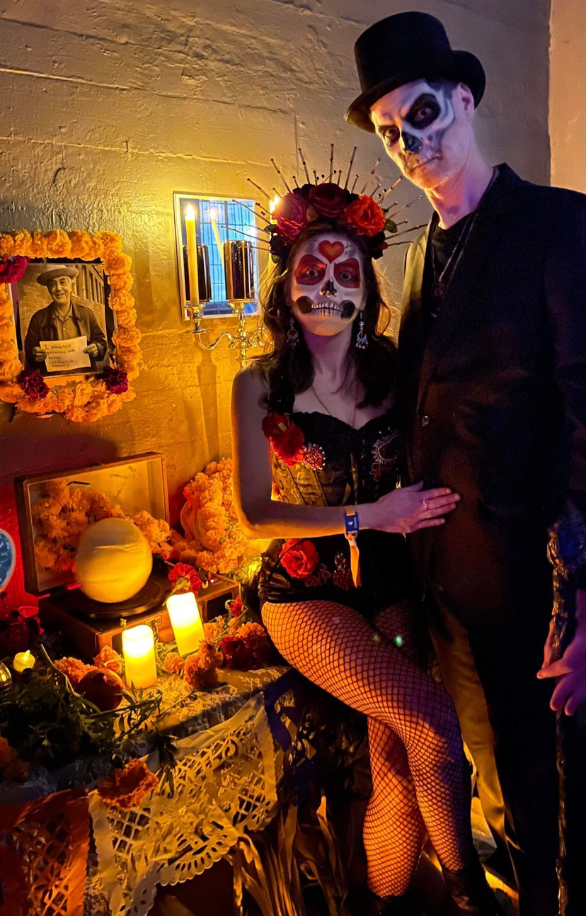 Sugar Skull couples transformation. October 2022.