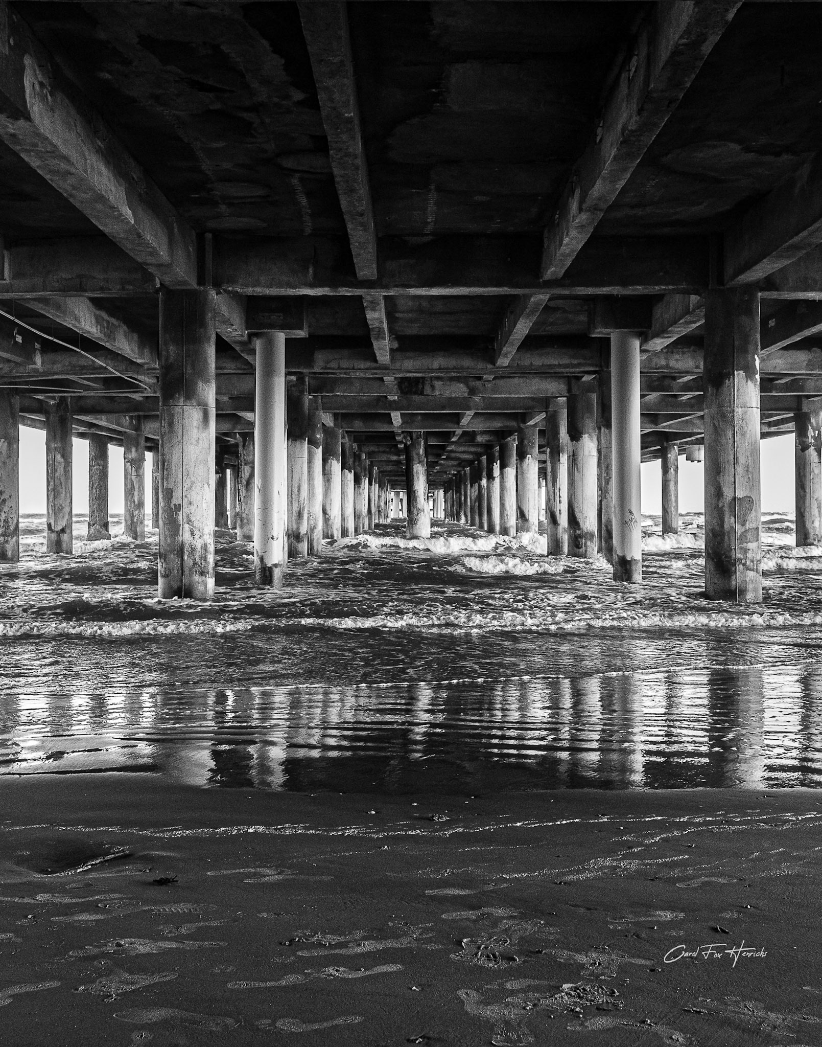 The View Beneath Pleasure Pier - Galveston, Texas