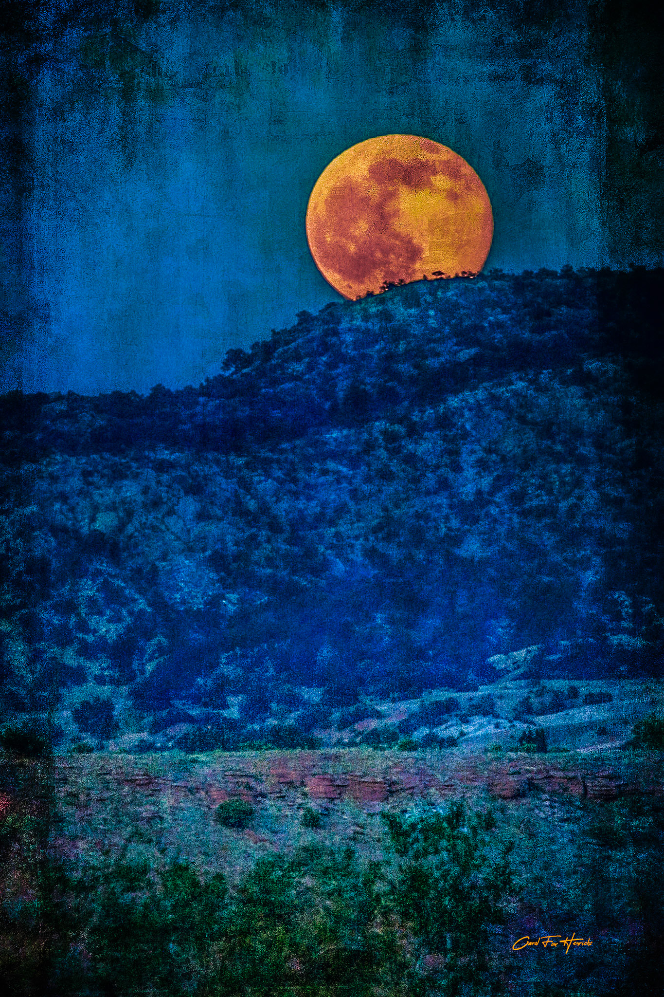 Dissolving the Viel of Sadness - Strawberry Moon, Ft. Defiance, AZ