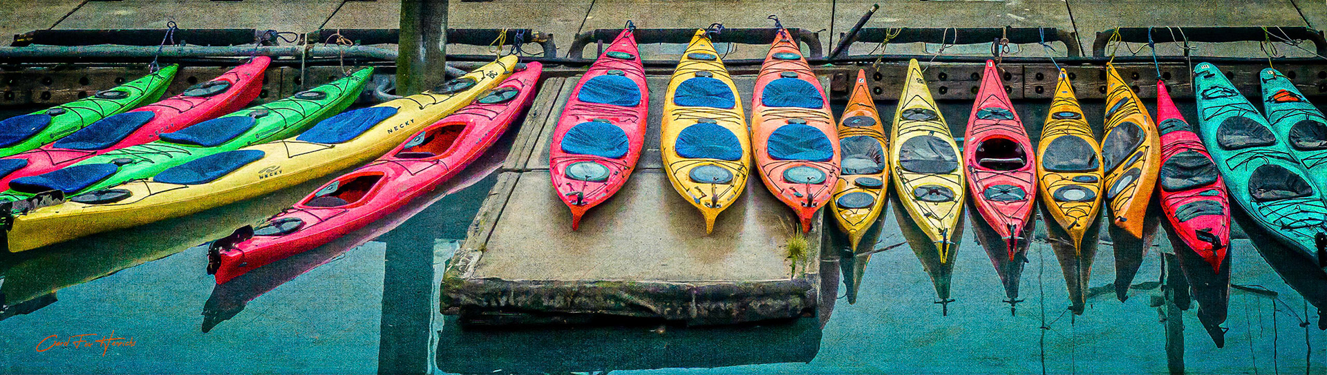 Kayaks at Valdez AK
