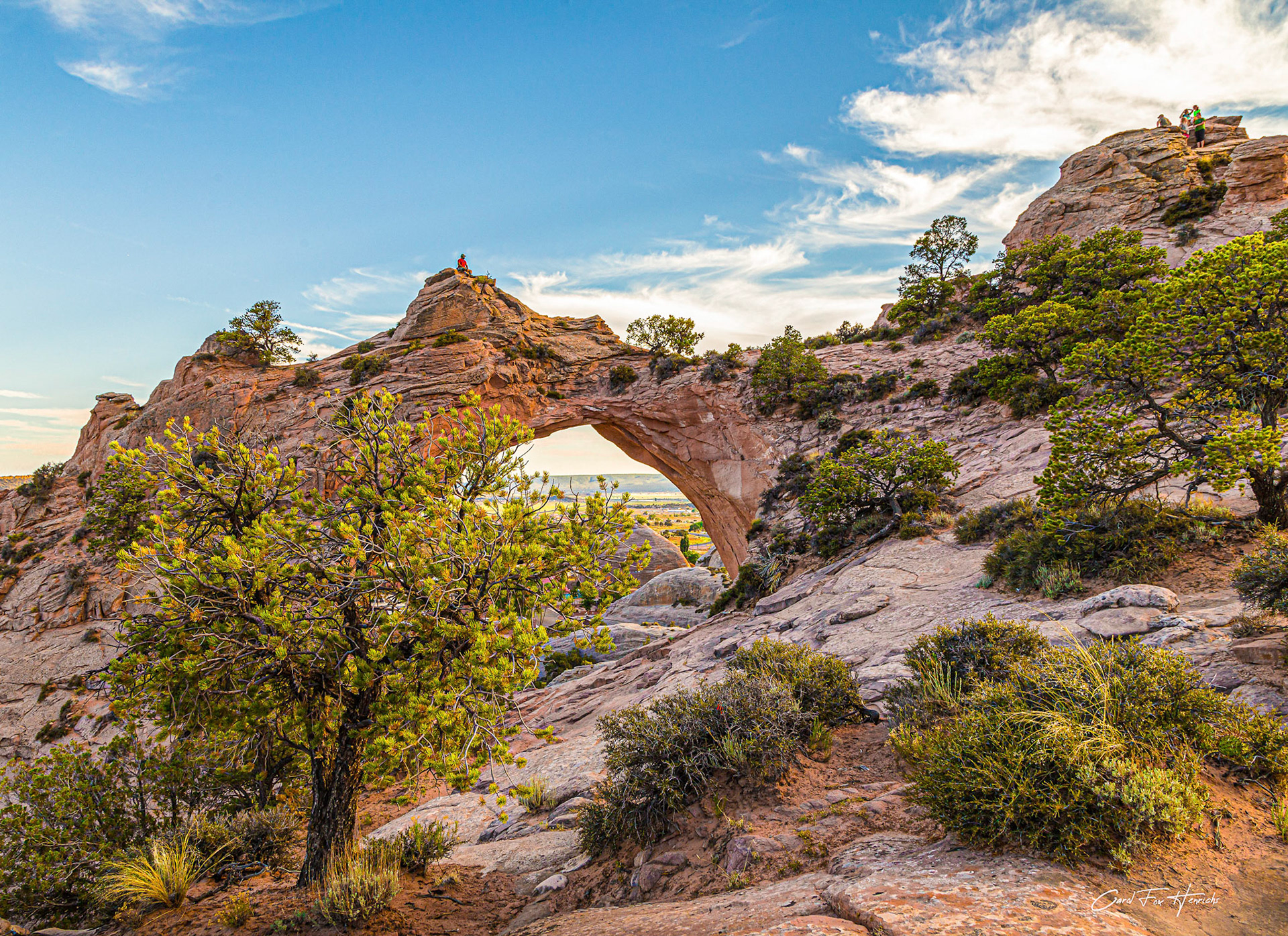 With beauty behind me I walk