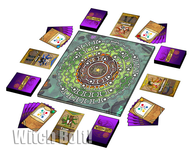 Board game mock-up