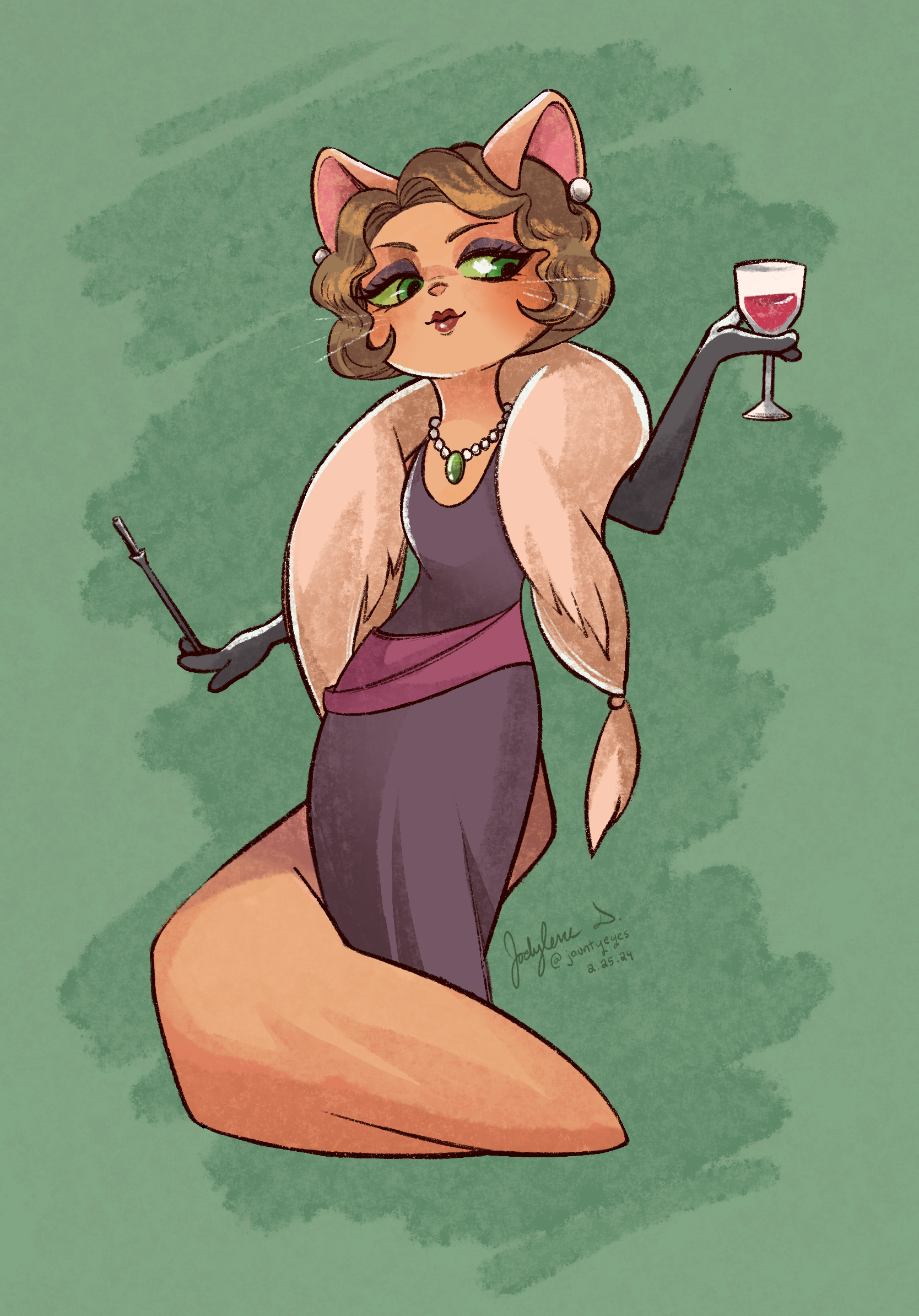 Mitzi May from Lackadaisy | Fanart