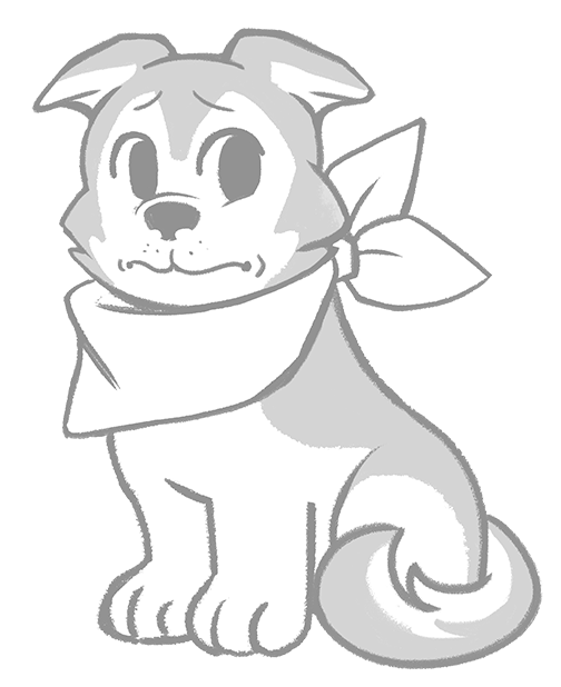 Concerned sketch
