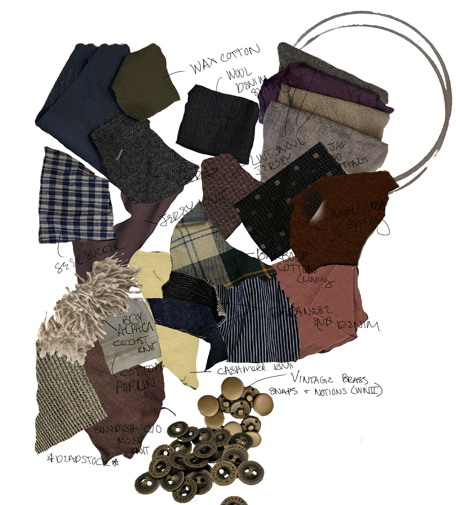 fall/winter 26/27 fabric sheet