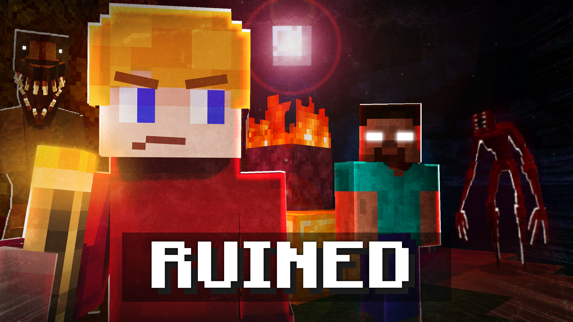 "Ruining Minecraft with too many Horror Mods"