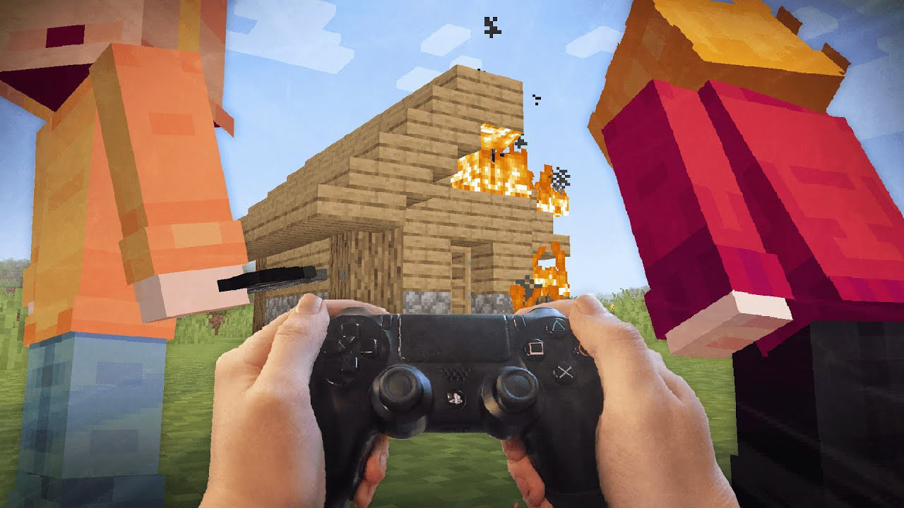 "minecraft but it's SOOO retro (legacy console edition)"