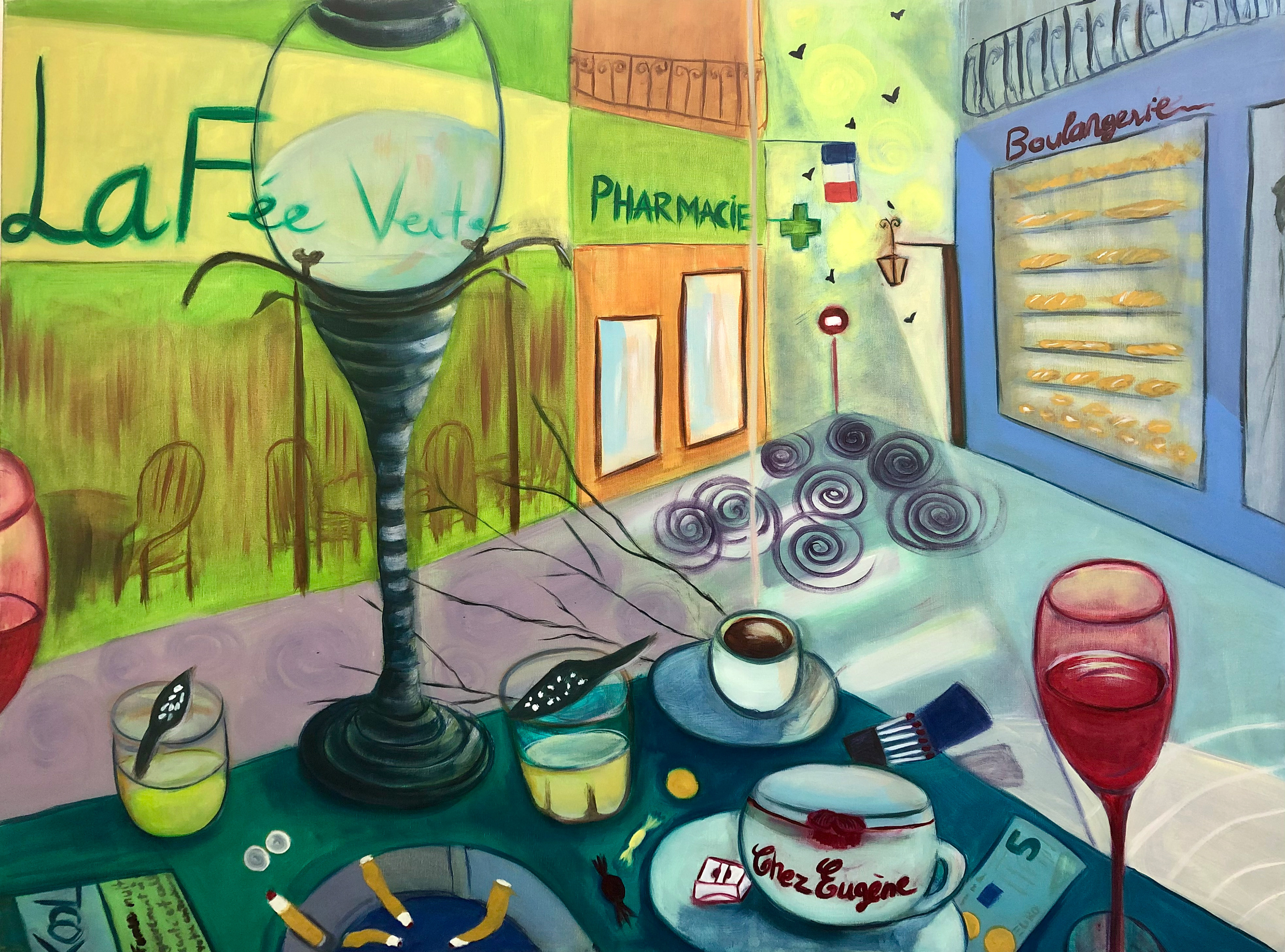 Delirium 36x48"