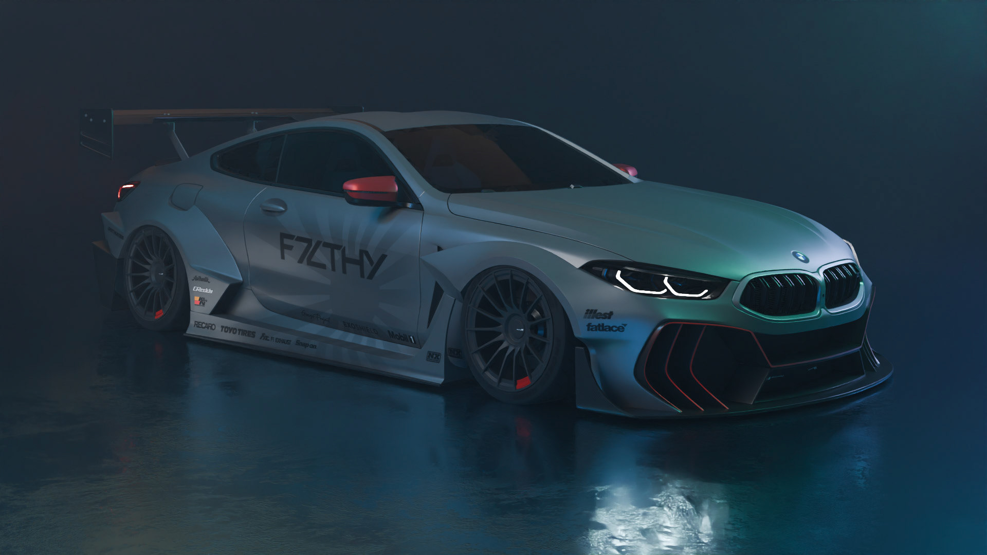 Textured & Rendered Vehicle Model - Proof of Concept