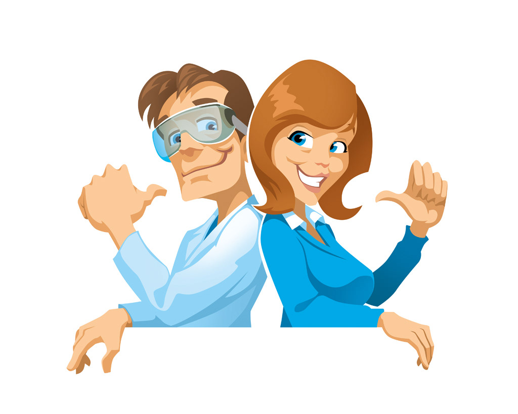 Characterdesign zweier Sympatieträger 