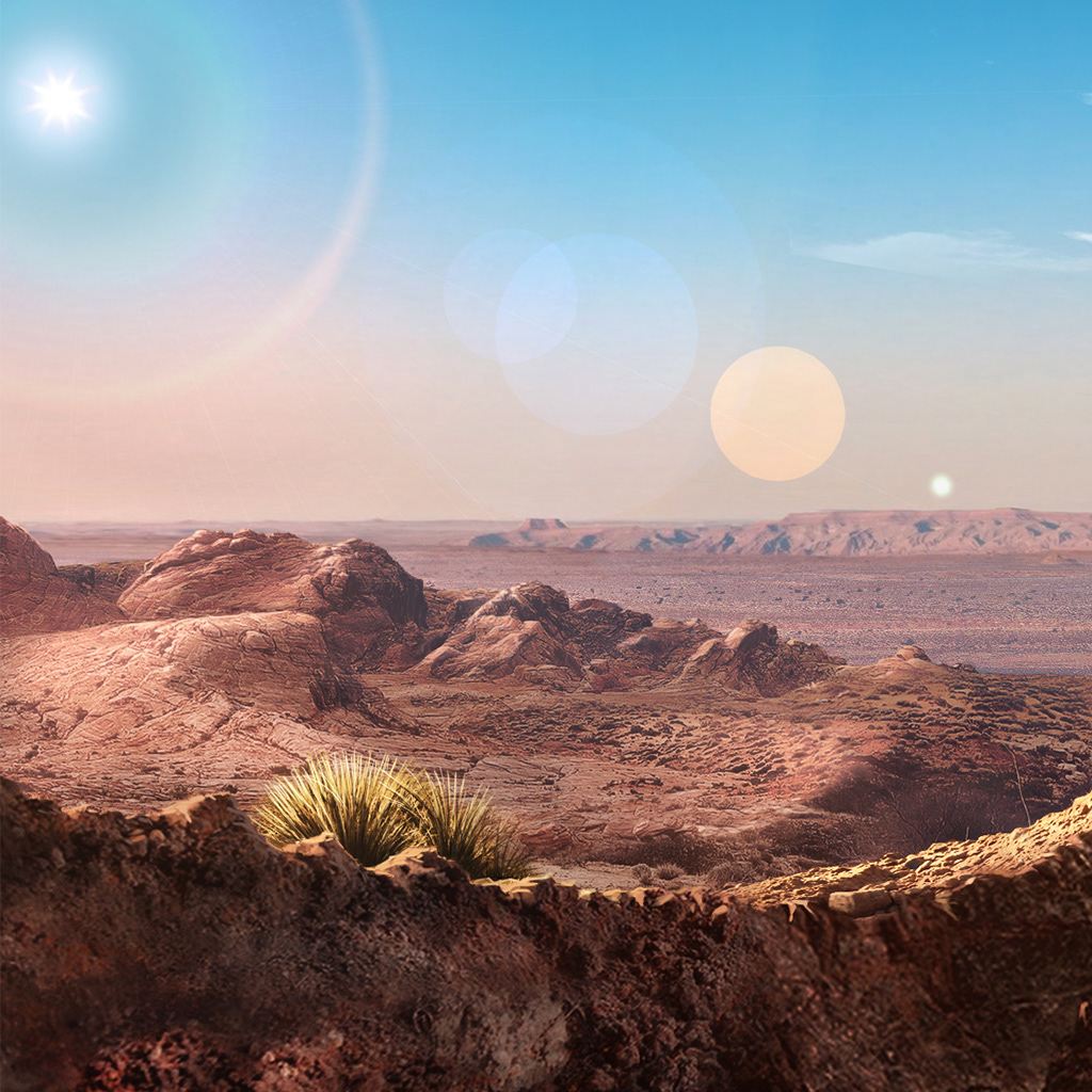 Detailansicht der Landschaft