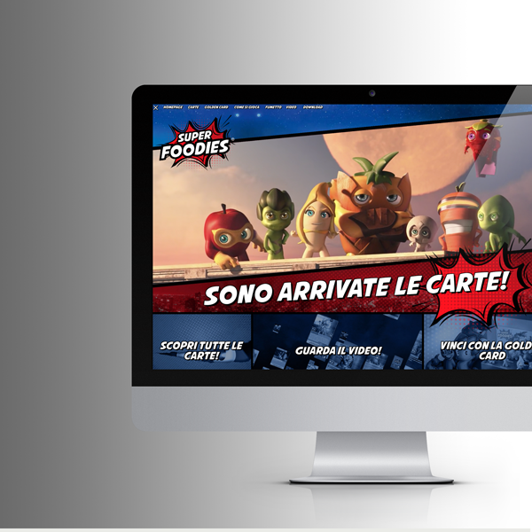UX & Web Design: SuperFoodies